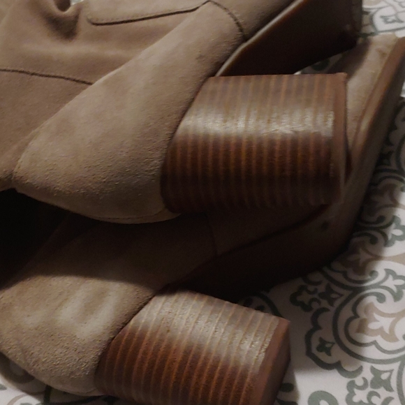 suede round for riding boots - Picture 4 of 5